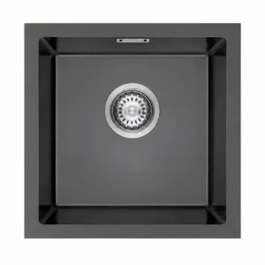حوض مطبخ أسود Nano Black Honeycomb مقاس 45 سم