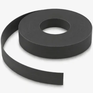 شريط PVC رمادي غامق مطفي