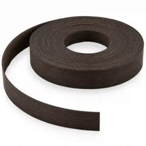 شريط PVC مطفي خشبي غامق