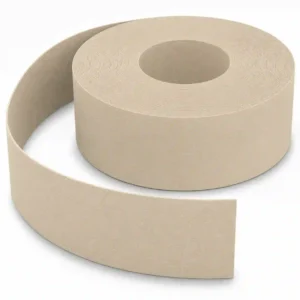 شريط PVC مطفي خشبي لون بيج