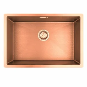 حوض مطبخ روز جولد Rose Gold Honeycomb مقاس 60 سم